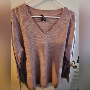Pink Sweater by Hillary Radley XXL